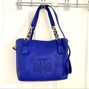 Tory Burch Harper Satchel in Macaw